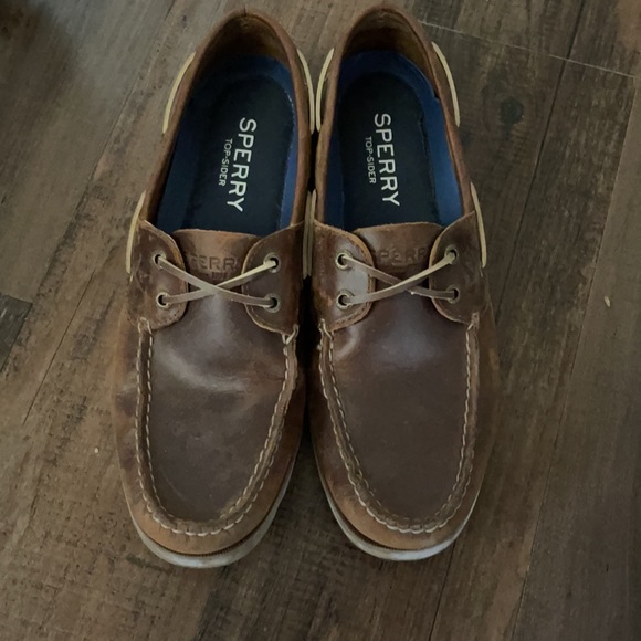 Sperry topsiders in leather brown - Picture 2 of 2